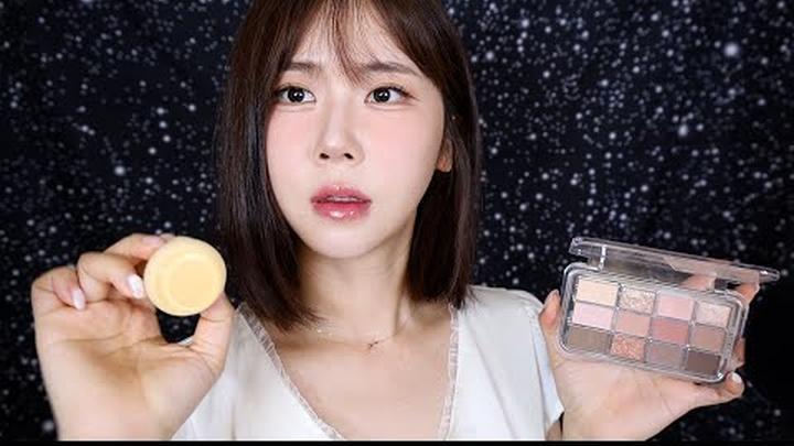 ASMR.별빛 아래,클렌징부터 메이크업까지 해드릴게요�✨| 졸음이 쏟아지는 소리들 | From cleansing to makeup | No talking