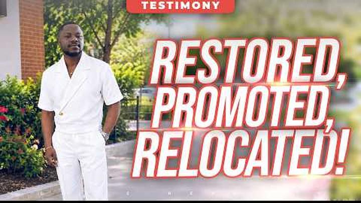 Delivered from Sin - Then Promoted & Relocated to USA!