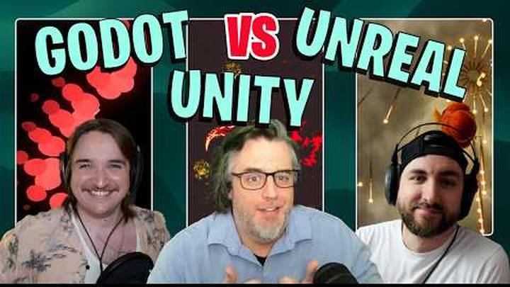 3 Devs Make Bullet Hell with ONE SCRIPT! - Godot vs Unity vs Unreal │ Game Dev Battle