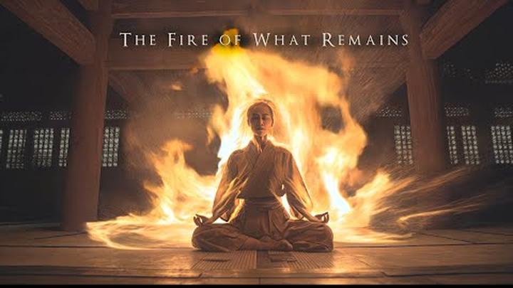 The Fire of What Remains - Meditative Transmission with gentle music