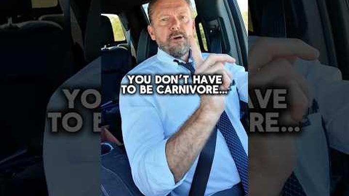 You don’t HAVE to be carnivore.  What works best for your health? ���