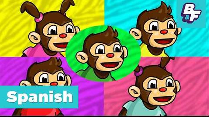 Five Little Monkeys (Spanish vs English Version) � BASHO & FRIENDS
