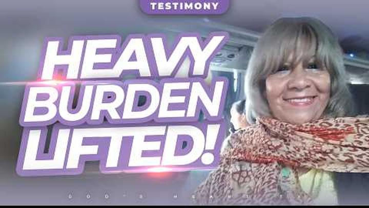 Heavy Burden of Neck Pain Lifted After Prayer!