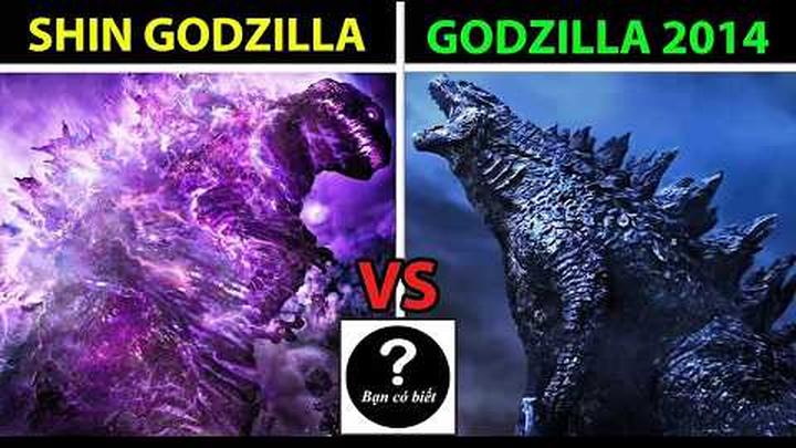 GODZILLA 2014 vs SHIN GODZILLA (Remake) - Con nào sẽ thắng 188| Who Would Win? - Bạn Có Biết?