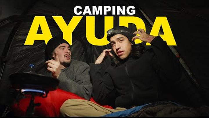 Acampando UNA NOCHE con mi PEOR AMIGO