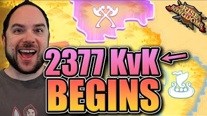 Entering King of All Britain KvK [2377 vs 2489] Rise of Kingdoms