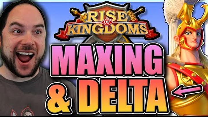 Maxing Achilles & Delta Formation [pass opening tomorrow] Rise of Kingdoms
