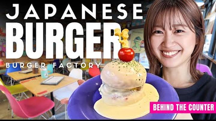 Behind the Counter at a Japanese Burger Shop with 50+ Wild Burgers