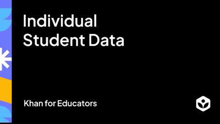 Individual Student Data