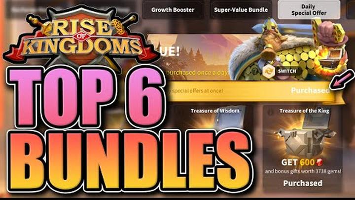 Updated Spending Guide [top 6 bundles for value] Rise of Kingdoms