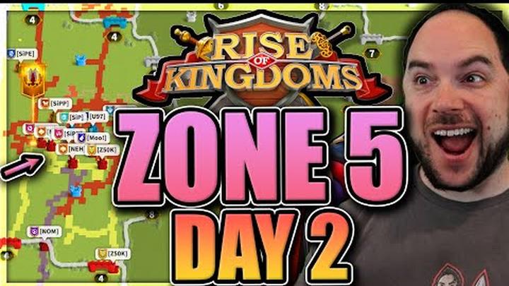 Zone 5 brawl continues [Day 2 - 2293 Restart Account]  Rise of Kingdoms