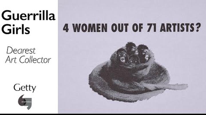 Guerrilla Girls, “Dearest Art Collector”