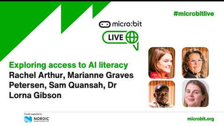 Exploring access to AI literacy | micro:bit Live Global 2026