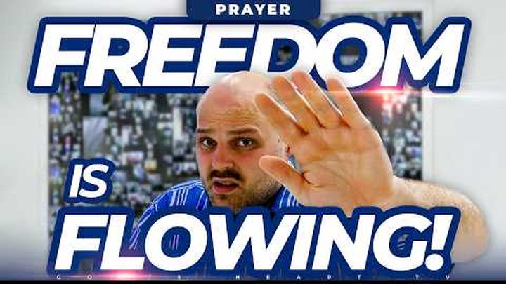 Experience GOD’S POWER and PRESENCE! Freedom is FLOWING!