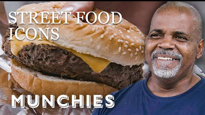 $2 Burgers in Harlem - Street Food Icons $2 Burgers in Harlem - Street Food Icons