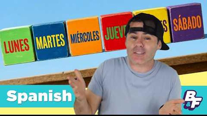 Spanish Days of the Week � Sing Along with BASHO & FRIENDS | Beginner Spanish for Kids