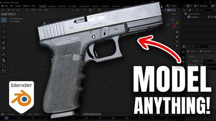 The Secret to Modeling Anything in Blender 3D - Complex Shapes