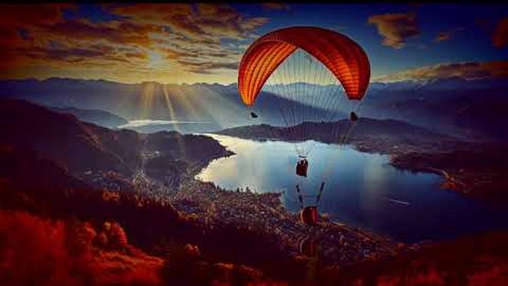 Cinematic Journey Through Balloons & Nature  Breathtaking Aerial Views for Relaxation & Inspiration