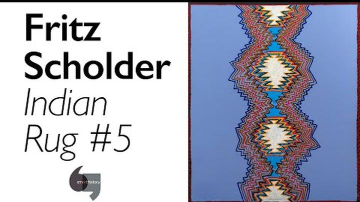 Fritz Scholder, Indian Rug #5