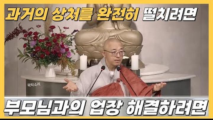 과거의 상처를 떨칠 수 없을 때, 부모님과의 업장을 해결하고 싶어요 #PTSD #외상후스트레스장애 #상처 #트라우마 #견성명상 #유도명상