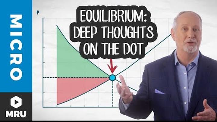 Equilibrium in Economics: How a Supply and Demand Graph Dot Explains Producer and Consumer Surplus