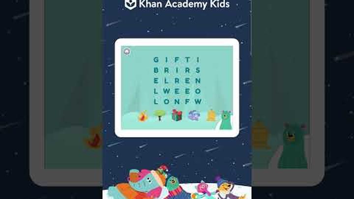 Winter learning with Khan Kids