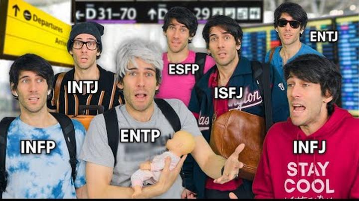 16 Personalities at the Airport