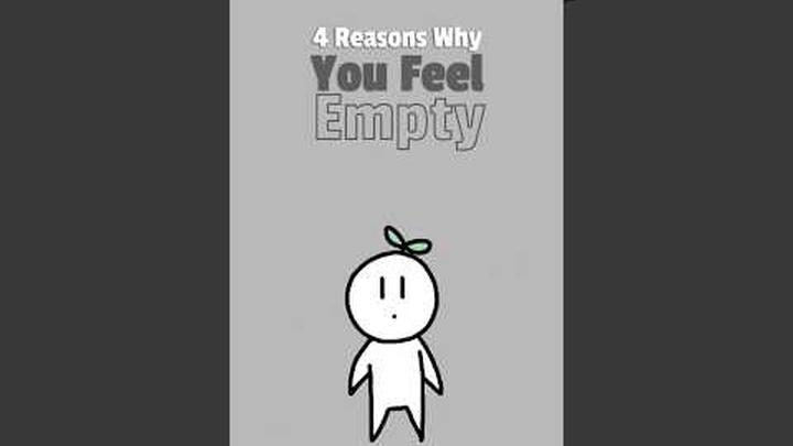 4 Reason Why You Feel Empty #emotionalwellness #emotion #mentalhealth #mentalhealthawareness