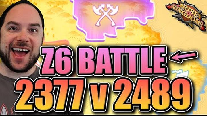 Pass 7 Opens [2377 vs 2489 Z6 brawl]  Rise of Kingdoms