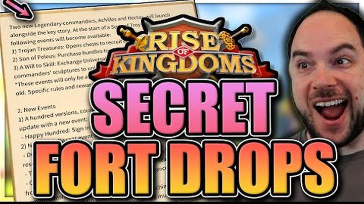 Achilles & Hector Confirmed! [Troy Update Note brings OP fort drops] Rise of Kingdoms