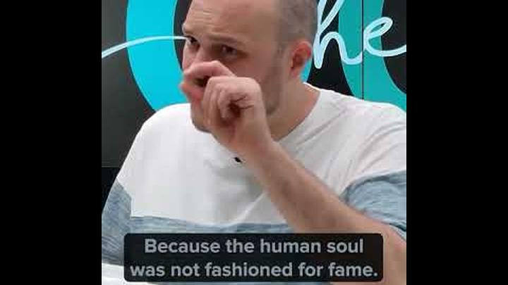 The human soul was NOT fashioned for FAME!